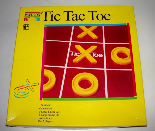 Extreme Tic Tac Toe game wood wooden 3x3 4x4 5x5 26 pieces Tik Tak Dough