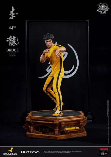 STATUE  BRUCE LEE 1/4 50th ANNIVERSARY TRIBUTE 55 cm BLITZWAY PRECO AOUT 2024