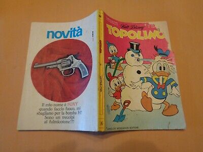 Topolino 689 Originale Mondadori Disney 1969 Discreto Bollini