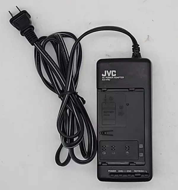 JVC AC Power Adapter/Batt Charger AA-V11U for JVC Camcorder Genuine OEM Tested