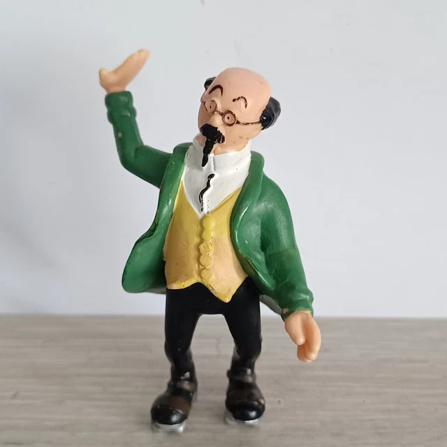 FIGURINE PVC PLASTOY Tintin Herge 1994 : Dupont Detective Avec Revolver