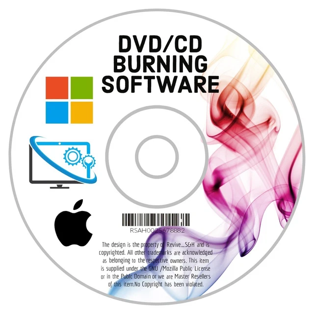 DVD CD Burning Burner creatore software per fare Windows e MacOSX