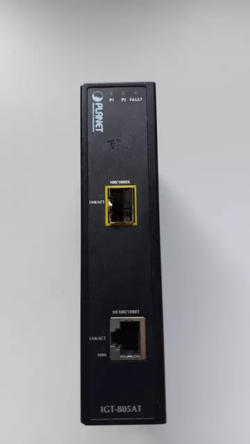 Planet IGT-805AT network media converter Gebraucht