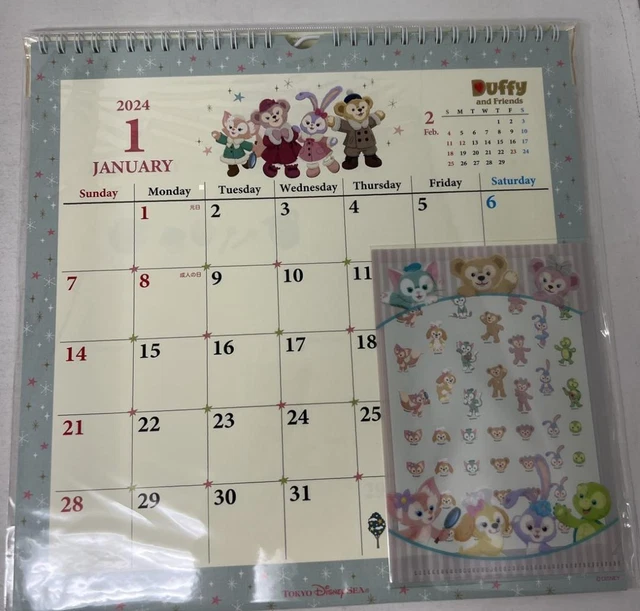 TOKYO DISNEYSEA LIMITED Calendar 2025 93.09 PicClick