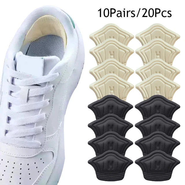 12 Paires De Coussinets De Talon En Cuir - Autocollants, Antidérapants, Pour éviter Ampoules Et Frottements