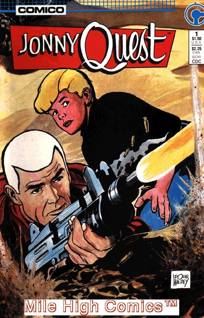 JONNY QUEST  (1986 Series)  (COMICO) #1 Fine Comics Book