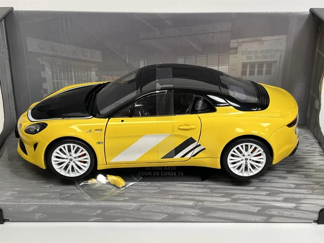 Alpin A110 Tour De Corsae 75 2022 Jaune 1:18 Echelle Solido 1801620