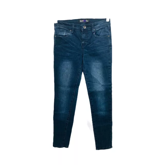 Imperial Star Girl’s Skinny Jeans Blue Dark Wash 5-Pocket Denim Size 12 X 28