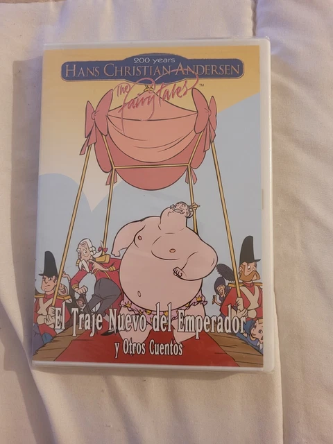 EL TRAJE NUEVO Del Emperador Dvd Hans Christian Andersen Divisa