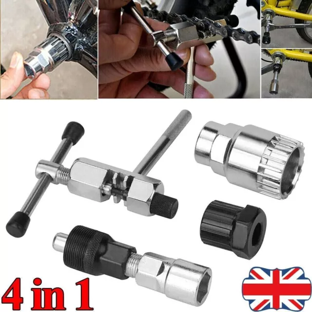 For Chain/Crank/Cassette/Freewheel/Puller Bicycle Removal Tool Bike Repair Kits～