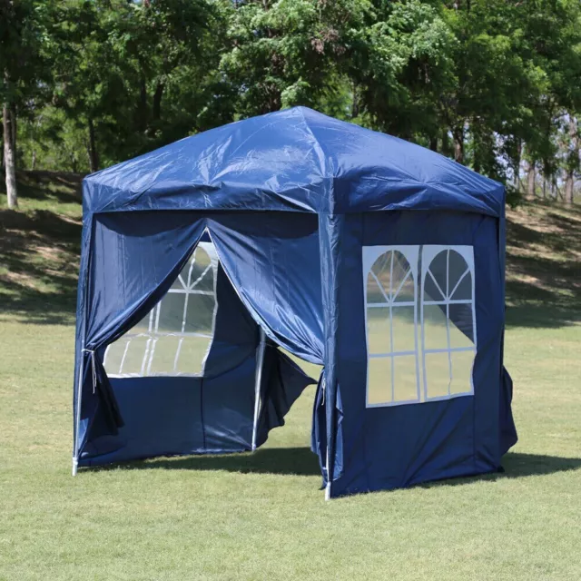 2x2m Pavillon Gartenzelt Partyzelt Festzelt Partyzelt Picknicks Wasserdicht Zelt