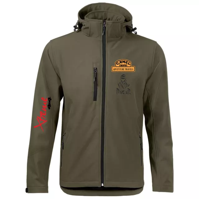 Abbigliamento Camel Trophy Dakar 4x4 Softshell Offroad Antipioggia Invernale