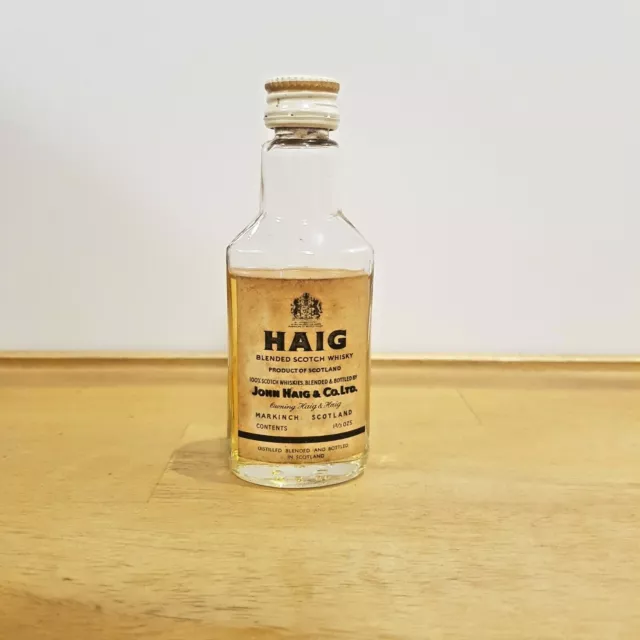 Haig Blended Scotch Whisky Circa RARE Miniature