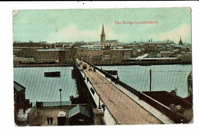 CPA-Carte Postale-Royaume Uni- Londonderry-The Bridge  VM10431