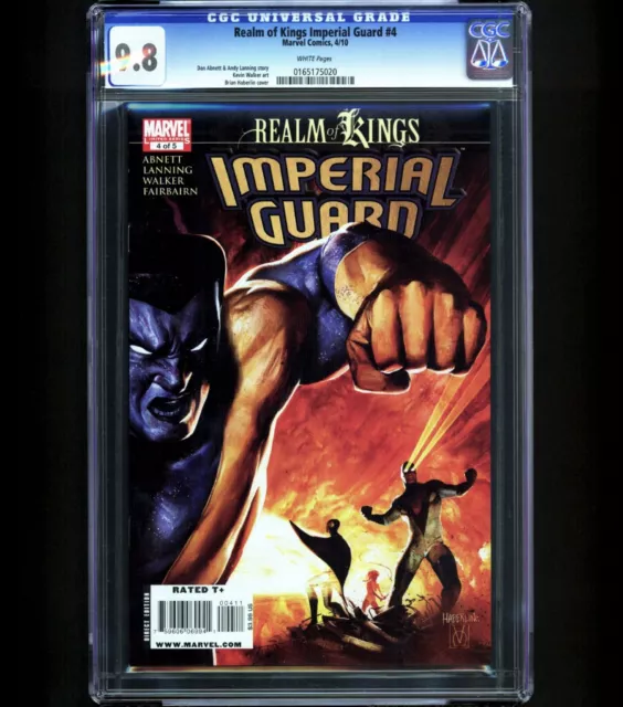 Realm of Kings Imperial Guard #4 CGC 9.8 - 1 of 2 Starjammers Imperial Guard NM