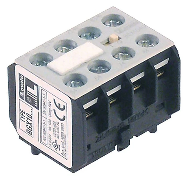 Contatto Ausiliario 10A 1NA+1NC Per Contattore Uso Definito, Compatibile Dayton 6GNT6