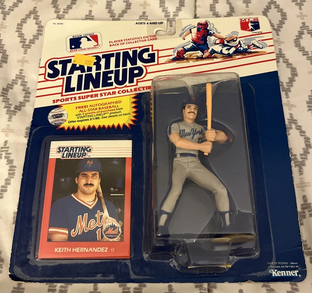 1988 Keith Hernandez New York Mets Fan Favorite! Starting Lineup NEW! 1988 Keith Hernandez New York Mets Fan Favorite! Starting Lineup NEW!