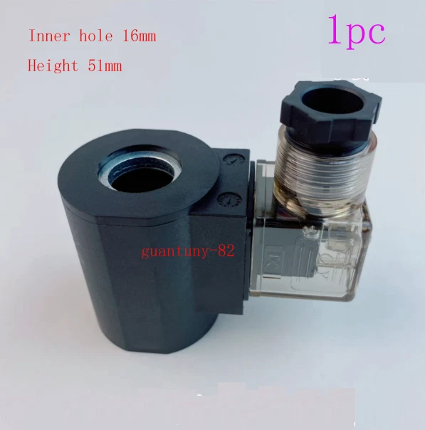 Bobine Solénoïde (Électrovanne) - Diamètre Intérieur 10mm Hauteur 30mm - DC24V Ou AC220V - Neuf