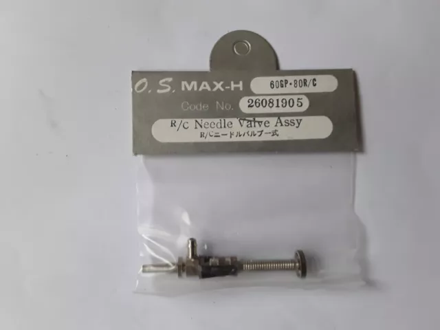 Os Max 60 Gp 80 R/C Needle Valve Assembly  New Old Stock / Glow Engine Spare