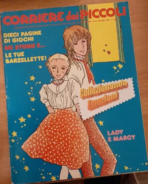 Corriere dei piccoli 30 1985-Lady e Marcy-Creamy-Lady Love-Pollon-Stefi-Pimpa-