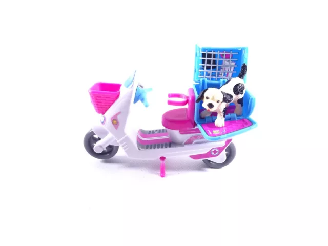 AniMagic Pet Rescue Hospital Scooter with Dog Mount for Doll 9cm (5780)