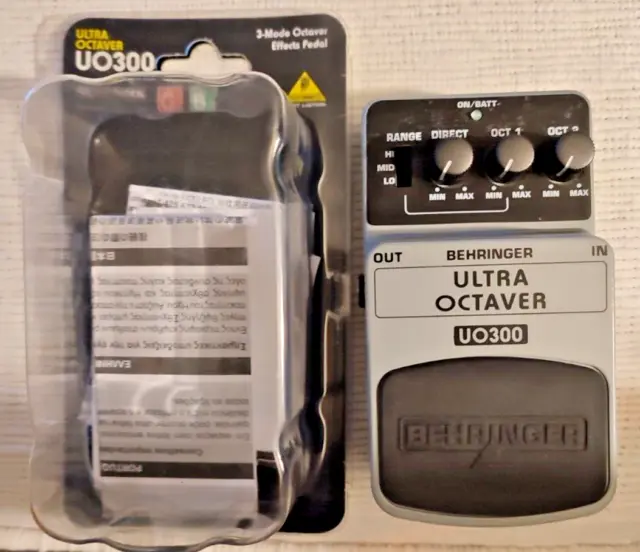 Behringer UO300 Ultra Octaver  Effektgerät für Gitarren
