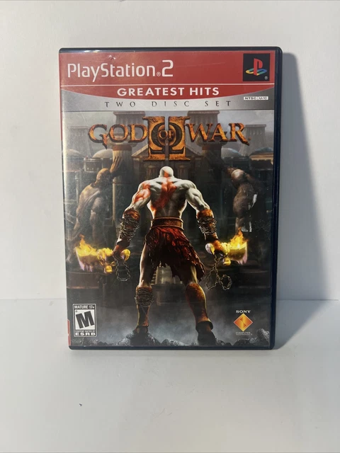 GOD OF WAR II Two Disc Set PS2 ( 2007) Greatest Hits $24.99 - PicClick
