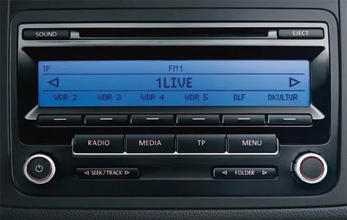 Volkswagen radio RCD 200 CD car radio #23 : : Electronics