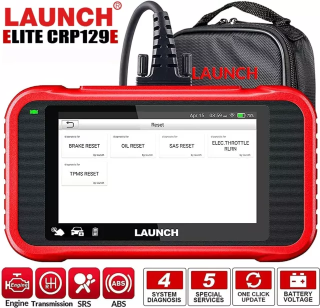 2024 LAUNCH CRP129E CRP129X Profi KFZ Diagnosegerät Auto OBD2 Scanner SAS ABS