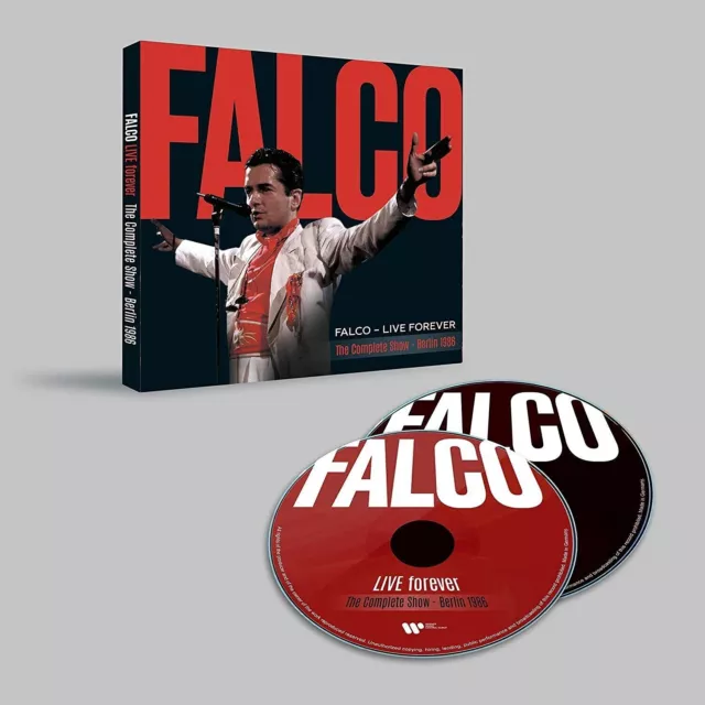 Falco Live Forever: The Complete Show - Berlin 1986 (CD) Album - New and Sealed