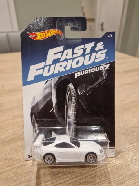 Hot Wheels Fast Furious Toyota Supra 2016 Paul Walker