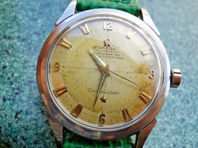 Omega Constellation Steel Case Ref. 2652-1 - 35 mm - Cal. 354 Hammer Automatic