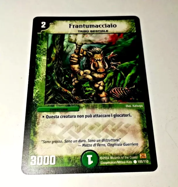Duel Masters Trading Card Game 105/110 Frantumacciaio Carte Gioco Tavola