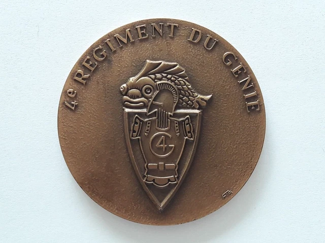 MEDAILLE DE TABLE 4Eme Regiment Du Genie EUR 17,00 - FR