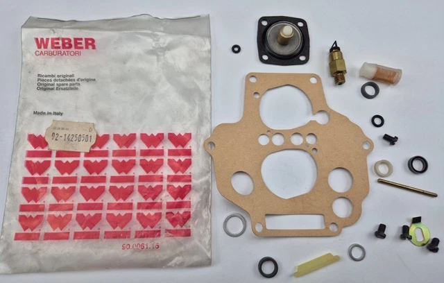 Pochette De Joint Pour Carburateur Weber 28 IMB 12/250 - Compatible Fiat Nuova 126 - Référence WAG768