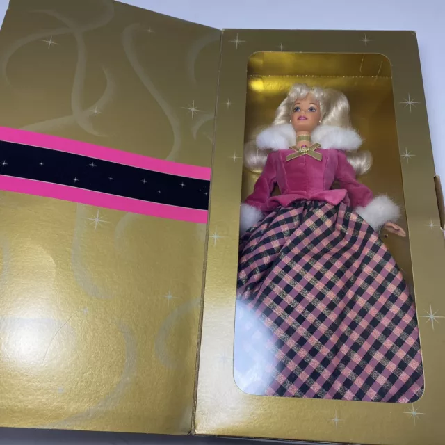 1996 WINTER RHAPSODY Barbie Doll Blonde Hair Avon Special Edition #16353 NRFB