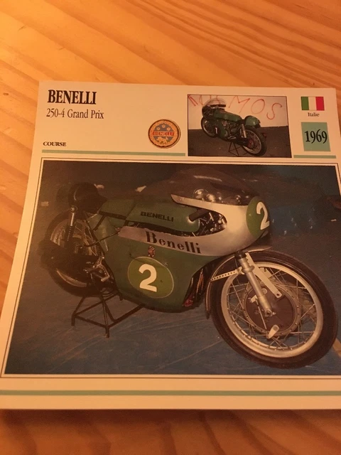 Carte Moto Waddon Ehrlich 250 Grand Prix 1982 Collection Atlas
