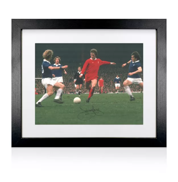 Custodia Jimmy incorniciata firmata Liverpool foto - autografo leggenda Liverpool