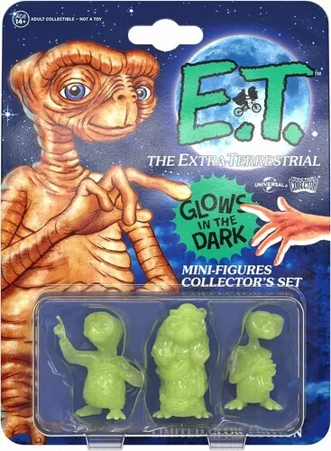 Doctor Collector - E.T. - Glowing Mini Figures Set [New Toy] Figure, Collectib