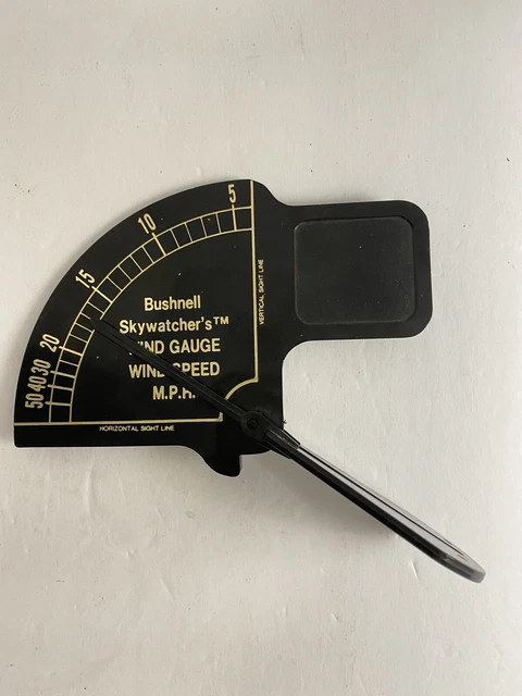 Bushnell Skywatcher’s Wind Gauge Wind Speed MPH Handheld  MANUAL Gauge OOAK