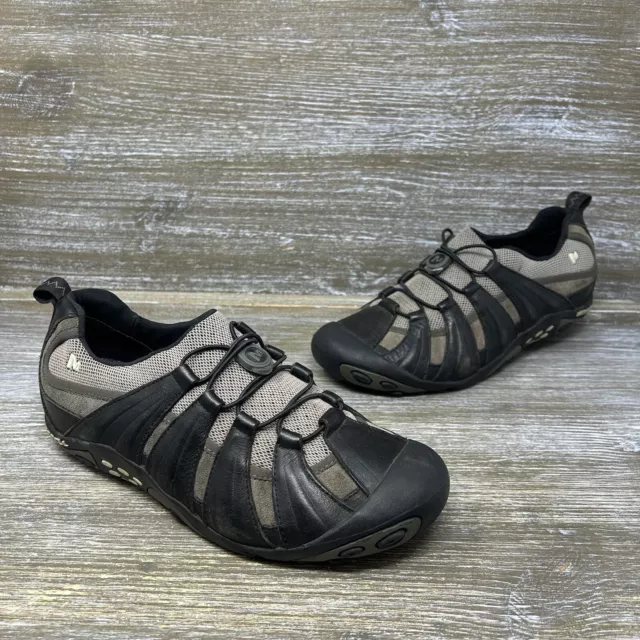 Merrell Chameleon Stretch Outdoor Trail Hiking Shoes Black Gray Womens Size 8