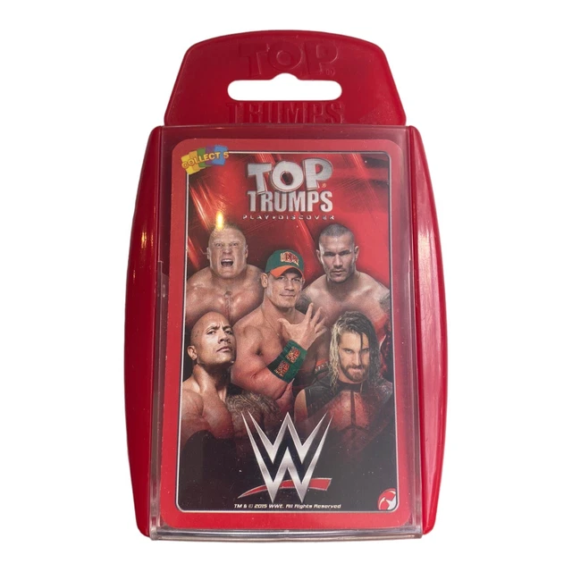 Winning Moves Top Trumps WWE Legends Edition Card Game