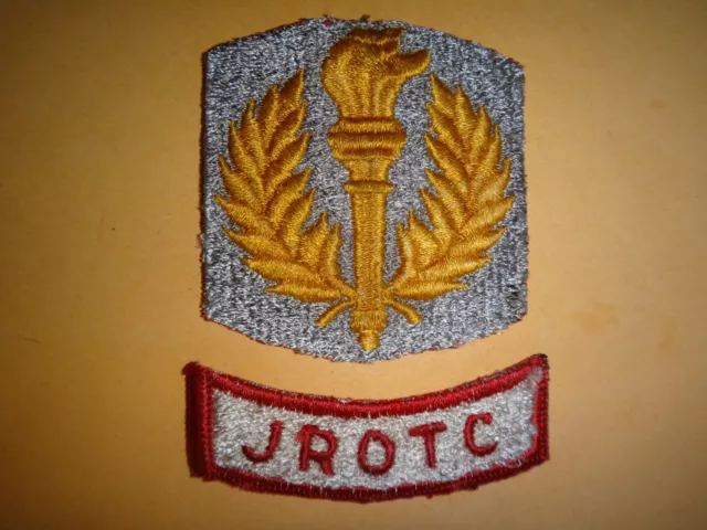 Lote De 2 Eeuu Ejército Jrotc Parche Y Arco