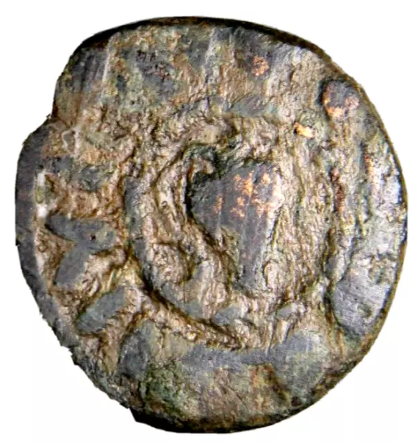 CERTIFIED AUTHENTIC Medieval Islamic Coin Umayyad RARE Ram Tabariya Palestin #19