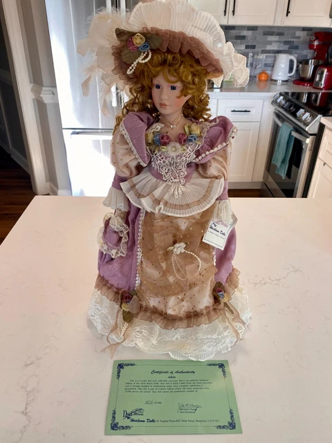 Duck House Dolls Heirloom Porcelain Adele Doll