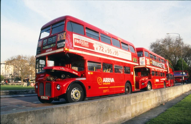4121 ORIGINAL COLOUR Bus Slide London Arriva Aec Routemaster Wlt 719 ...