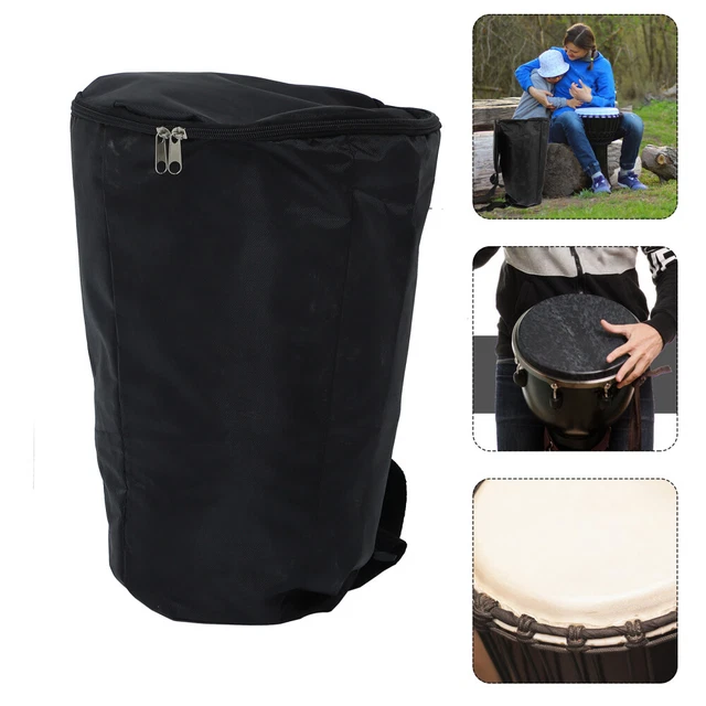 Sac de rangement portable pour baguettes de batterie avec poignée
