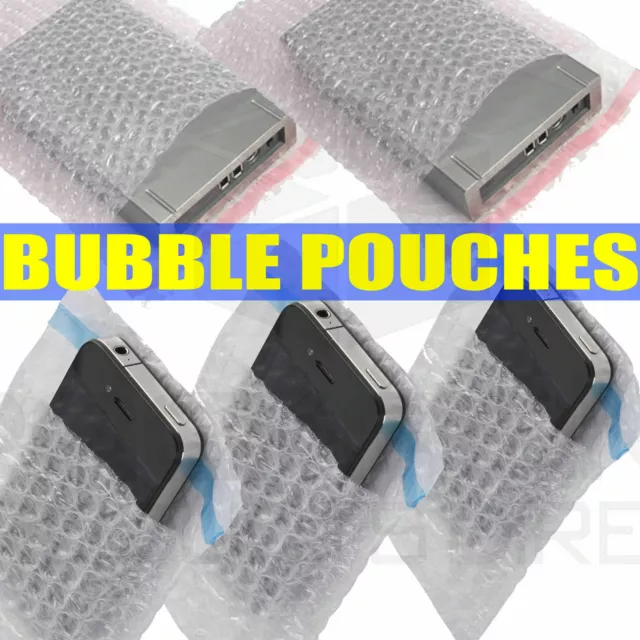 Bubble Wrap Bags Pouches Self Seal Plain Envelop All Size Clear Cheapest Pouches