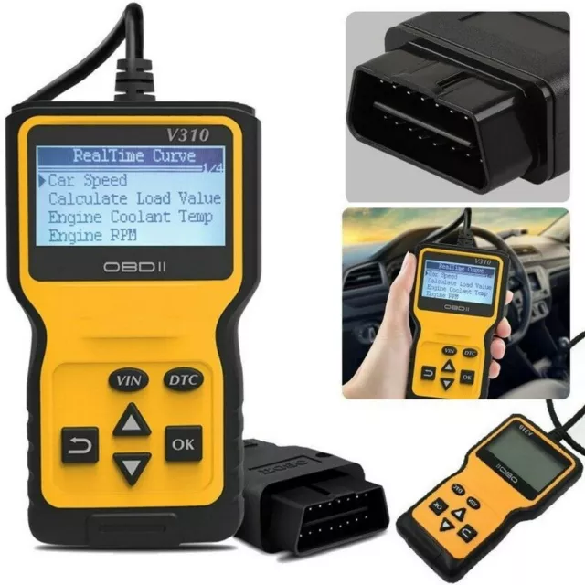 Automotive OBD2 Scanner OBD Code Reader Car Diagnostic Tool Check Engine Fault