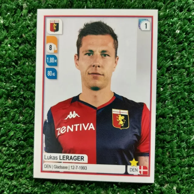 FIGURINA CALCIATORI PANINI 2019/20 GENOA n°164 LERAGER ALBUM 2020 ⚽️